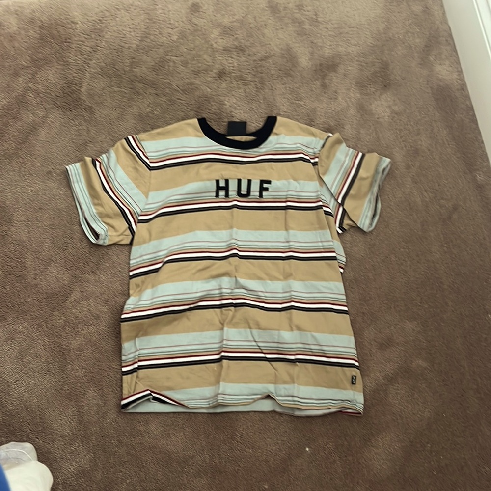 striped HUF shirt